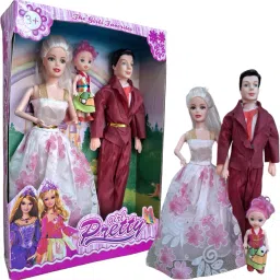 Beautiful Charm Doll Set with Baby and Foldable Hands & Legs-13