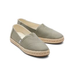 TOMS Women Textured Comfort Insole Contrast Sole Slip-On Espadrilles-image-40