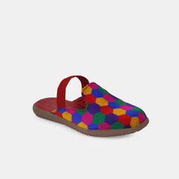 Minesole Girls Woven Design Espadrilles-image-43