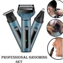 Deteknics New 3in 1 USB Charging Multipurpose Hair Shaver Cum Nose ear Hair removal Shaver For Men, Women-image-81