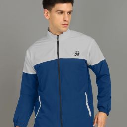 Men Colorblock Sports Jacket-image-41