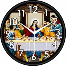 raavi Analog 25.4 cm X 17 cm Wall Clock-picture-10