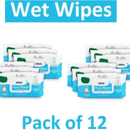 Pack of 12 Wet Wipes (72 leaf each) With Cap Natural Plant Made Cloth WIP42.2-image-8