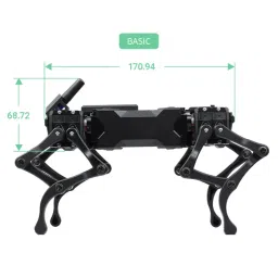 Waveshare WAVEGO 12-DOF Bionic Quadruped Robot Dog Powered by ESP32 image 5