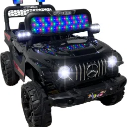 "Ultimate Adventure: Dual-Control Rechargeable Battery-operated Ride-on Jeep Battery Operated Ride On-image-11