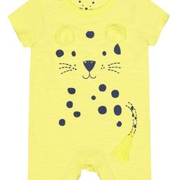 mothercare Infant Boys Yellow Printed Rompers-image-17