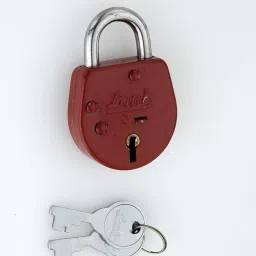38mm 10Pcs Set Colored Padlocks No.3|Brass Lever |2 Silver Keys Each Padlock Padlock-image-11