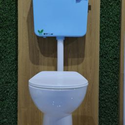 Blue Side Handle Flush Tank Side Handle Flush Tank-26