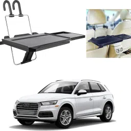 FT-08 Car Back Seat Tray, Foldable Laptop Desk and Food Tray For Audi Q5 Cup Holder Tray Table-image-98