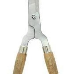 Hedge Shear Wooden Handle Lawn or Grass Cutter (MADE IN INDIA) Hedge Shears Cutter Multipurpose Garden Scissor Pruner Tool Grafting Branch Trimmer Hedge Shear (45 cm) Hedge Shear-21