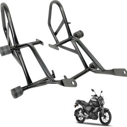 FZ v3.0 Heavy Quality Metal Crash Guard WITH SLIDERS SUITS BS6 AND BS4 FZ V3-27