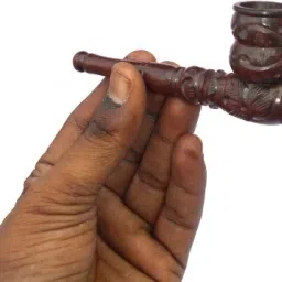 Decorative 4 inch wooden Smoking Chillum Pipe Wooden Outside Fitting Hookah Mouth Tip-picture-24