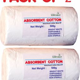 ABSORBENT COTTON ROLL FOR MAKE UP REMOVE,DUST FREE, MULTIPURPOSE , 2 Pack Interactive dressings Medical Dressing-image-36