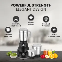 athots CNC hybrid POWER FULL 550 W Juicer Mixer Grinder image 2