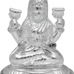 Decorative Lakshmi Silver Idols Decorative Showpiece - 2.3 cm-image-79