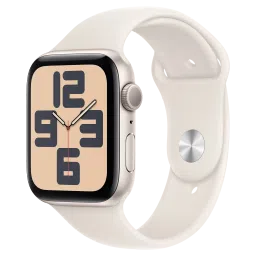 Apple Watch SE GPS with Starlight Sport Band - S/M (44mm Retina LTPO OLED Display, Starlight Aluminium Case)-picture-33