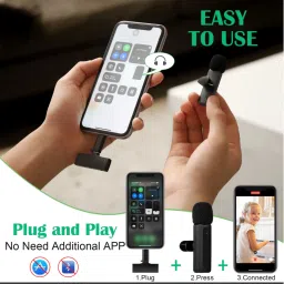 imad NEW TRUE NOISELESS MICROPHONE FOR C TYPE AND I PHONE Microphone image 2