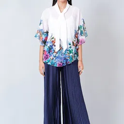 First Resort by Ramola Bachchan Printed Top & Palazzos Co-ords-picture-20