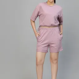 Strong And Brave Odour Free T-shirt With Shorts-image-54