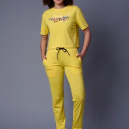 GO DEVIL Printed Pure Cotton T-Shirt & Joggers-image-22