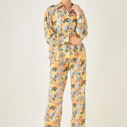 JUNE & HARRY Floral Printed Shirt With Trousers-picture-52