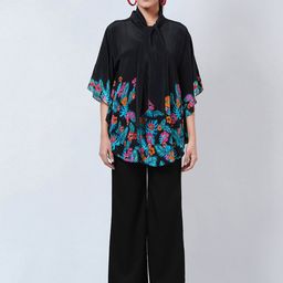 First Resort by Ramola Bachchan Bow-Tie Top & Trousers Co-Ords-picture-30