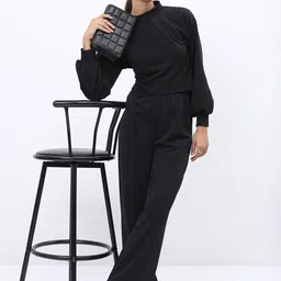 KETCH Turtle Neck Top With Trouser-image-12