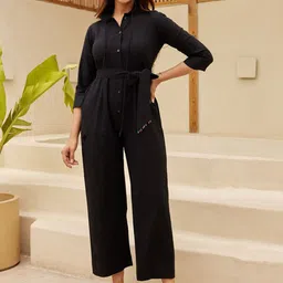 Ambraee Basic Cotton Jumpsuit-picture-23