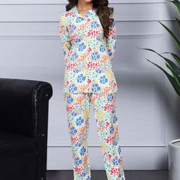 KALINI Printed Three Quarter Sleeve Shirt & Trousers Co-Ords-picture-33