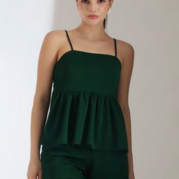 Stylecast X Kotty Green Shoulder Straps Top & Shorts-picture-10