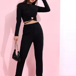 KETCH Women Crop Top with Trouser Co-Ords-image-41