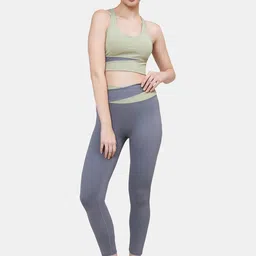PLUMBURY Round Neck Sleeveless Sports Tracksuit-51
