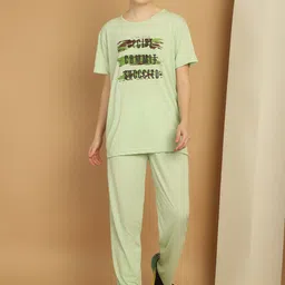 VIMAL JONNEY Printed T-Shirt With Trouser-image-19