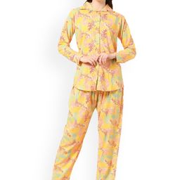 TEEMOODS Printed Shirt & Trouser Co-Ords-image-67
