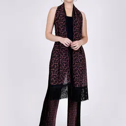 First Resort by Ramola Bachchan Tunic & Palazzos With Stole Co-Ords-image-16