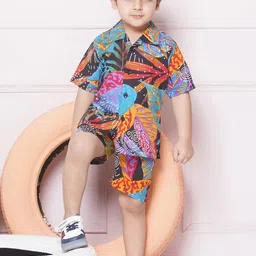 Aj DEZInES Boys Printed Pure Cotton Clothing Set-image-36