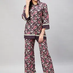 Orchid Blues Printed Shirt & Trousers Co-Ords-picture-40