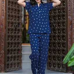 SIDDHANAM Printed Top With Trousers Co-Ords-picture-25