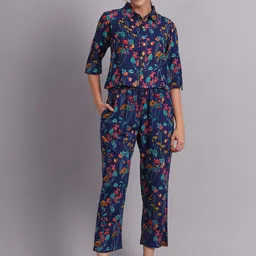 DECKEDUP Printed Shirt With Trousers-12