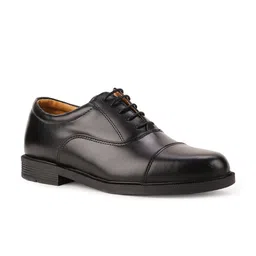Bata Men Black Solid Formal Oxfords-picture-11