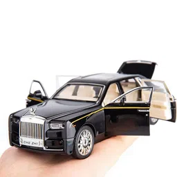 DARVICE Kids Pullback Multi-Door Open Toy Car With Lights & Sounds image 5