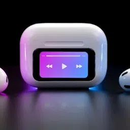 SAAMBHAA Nano Glass for AirPods Pro With a Screen Dumb-10