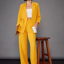 SASSAFRAS worklyf Front Button Blazer With Trousers Co-Ords image 5