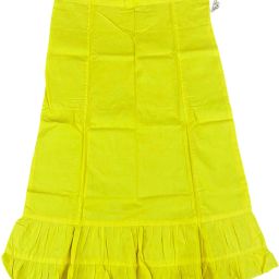 Belizzi Paridhan Mustard Yellow Pure Cotton Petticoat-image-52