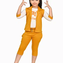 BAESD Girls Printed Top With Trousers-image-34