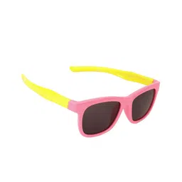 Spiky Unisex Kids Black Lens & Pink Wayfarer Sunglasses with UV Protected Lens-93