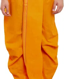 CRYSTAL REVENUE Solid Men Dhoti-image-3