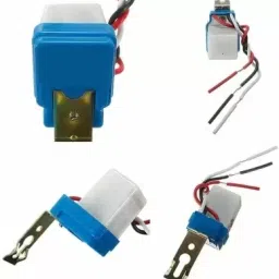 Real Instruments 2 Pcs Combo Pack Photocell LDR Sensor Switch 220 V Auto Day/Night On & Off 10 A image 2