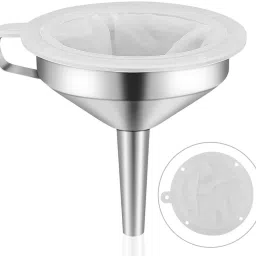 High Quality Stainless Kitchen Funnel with Efficient Filter Stainless Steel Funnel-25