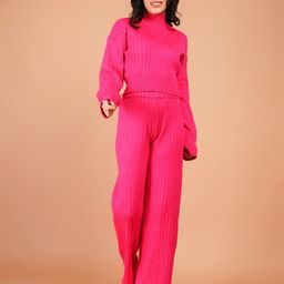Boholyfe High Neck Top With Trousers Co-Ords-image-26